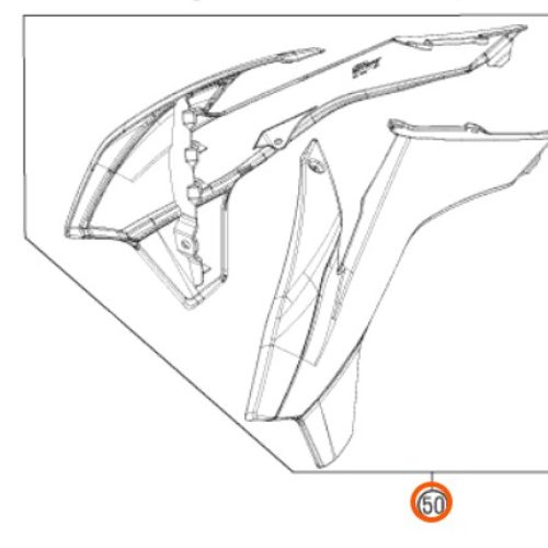 KIT DE SPOILER SX 2016