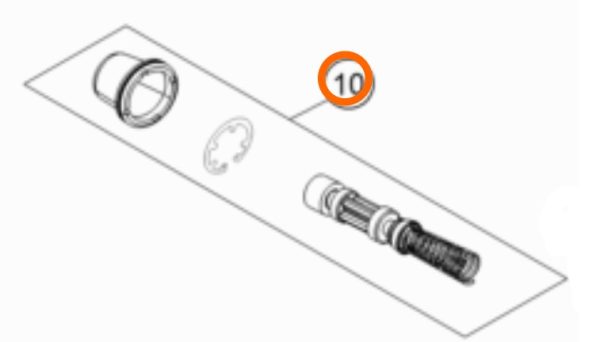 KIT DE REPARACION BOMBA DE FRENO DEL SX/EXC