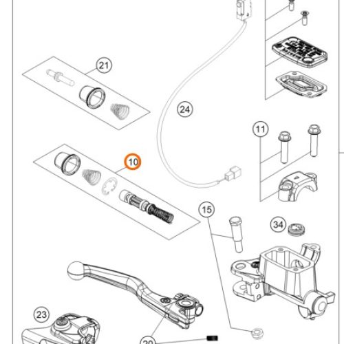 KIT DE REPARACION BOMBA DE FRENO