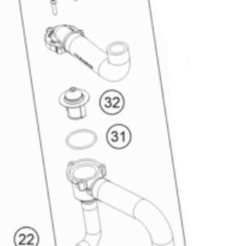 KIT DE MANGUERAS DE RADIADOR 250/350 EXC-F 14-15