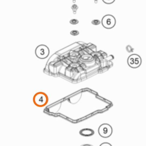 EMPAQUE DE TAPA VALVULAS SX-F 13-18