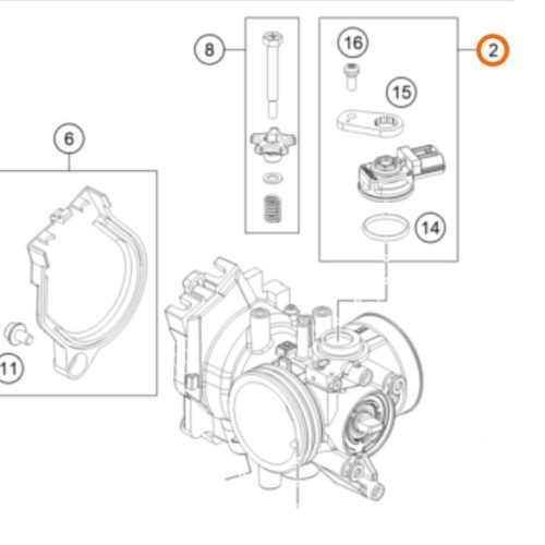 SENSOR DE MAPA DE INYECCION 4T 17-20