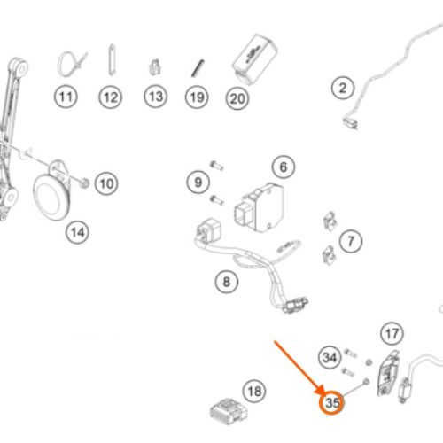 BUJE DE SOPORTE DE SIMBRA DE PATA