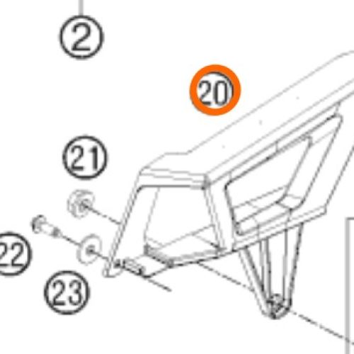 GUARDA CADENA EXC 08-11