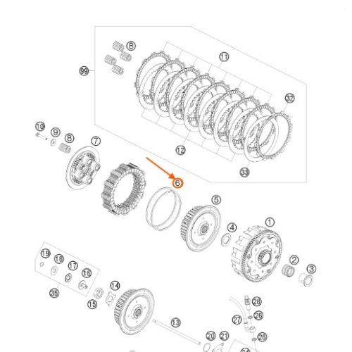 ARANDELA DE EMBRAGUE
