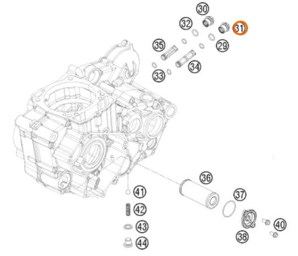 PERNO TAPON M17