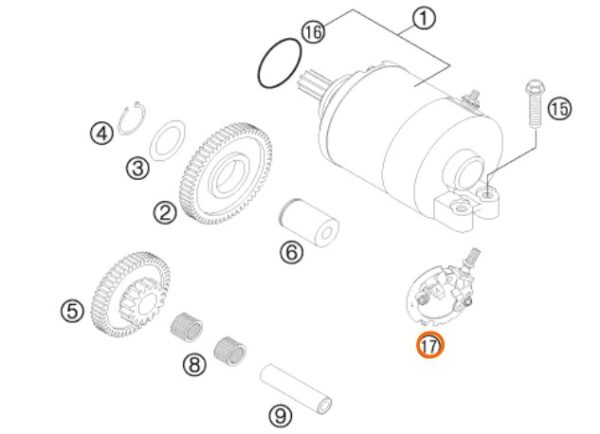 CARBONES DE MOTOR DE ARRANQUE 4T 400-530