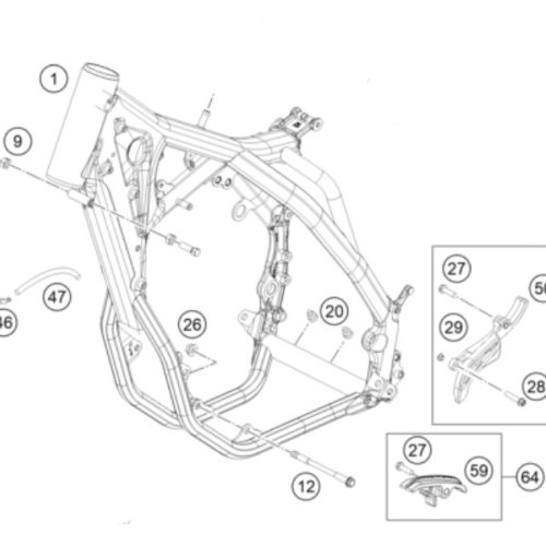 PROTECTOR DE PIÑON EXC 4T 12-15