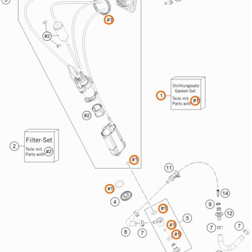 KIT DE EMPAQUES Y O.RING