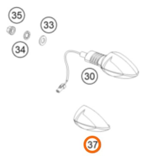 LUNA DE DIRECCIONAL 1090