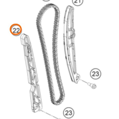 GUIA DE CADENILLA 450 12-13
