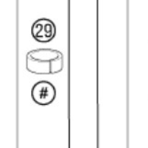 BARRA DE SUSPENSION IZQ 65 SX 03-07