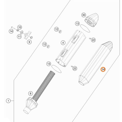 FIBRA DE ESCAPE 4T 16-19