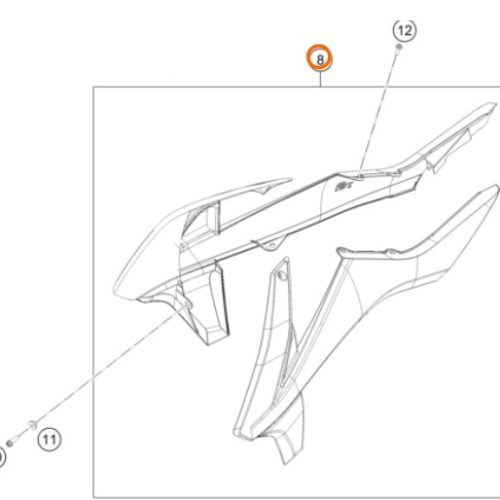 KIT DE SPOILER SX 2018