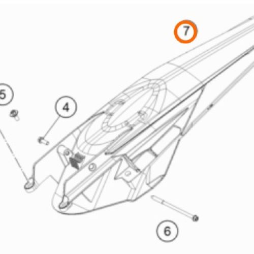 GUARDAFANGO POSTERIOR SX 19-21