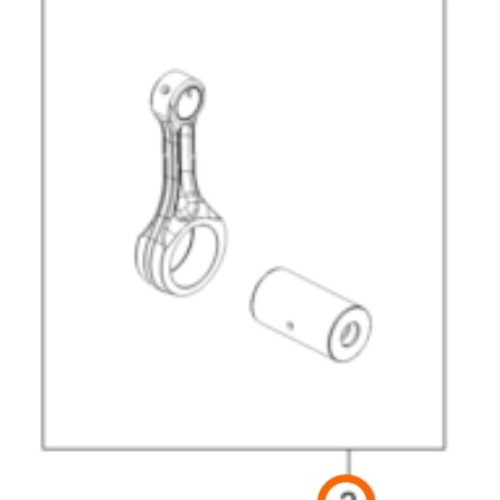 KIT DE BIELA 4T 350 SX-F 17-19