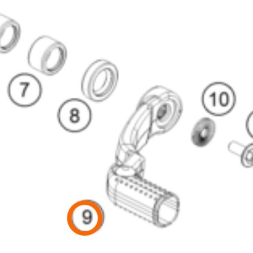 PATA DE CAMBIOS 4T 250/350 EXC-F/SX-F 17-20