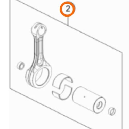 KIT DE BIELA 4T 450 SX-F/EXC-F 17-19