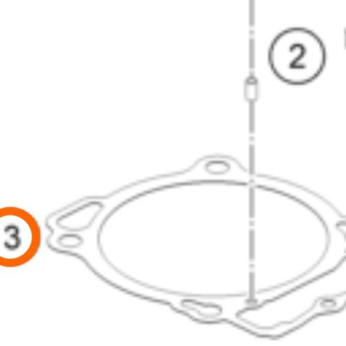 EMPAQUE DE BASE DE CILINDRO 4T 450 SX-F 16-18