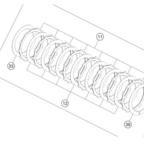 KIT DE EMBRAGUE 350/450/500 EXC 14-22