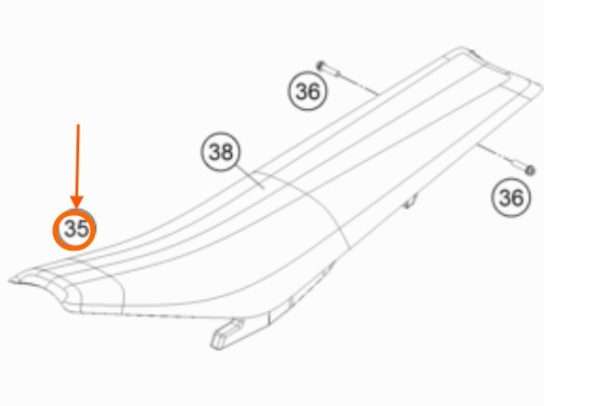 ASIENTO SX/EXC/SIX-DAYS 16-18