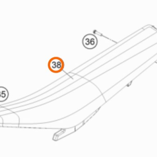 FORRO DE ASIENTO EXC SIX DAYS 2017