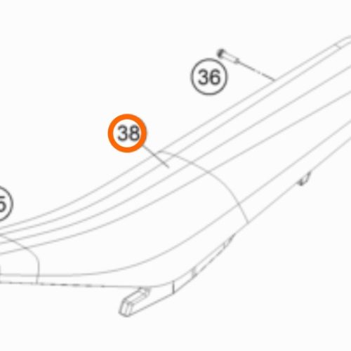 FORRO DE ASIENTO EXC SIX-DAYS 2018