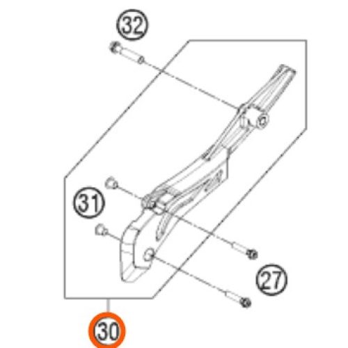 PROTECTOR DE PIÑON HUSABERG 08-11