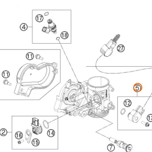 TPS 350-500  SX F/EXC-F 11-15