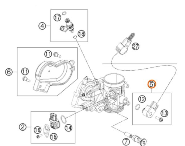 TPS 350-500  SX F/EXC-F 11-15