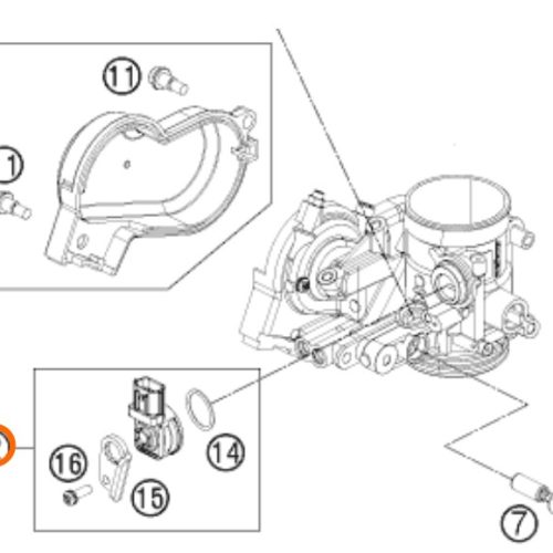 SENSOR DE MAPA DE INYECCION 4T 11-16