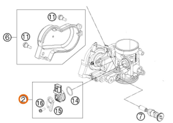 SENSOR DE MAPA DE INYECCION 4T 11-16