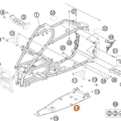 PROTECTOR DE CARTER 450-525 ATV 09-12