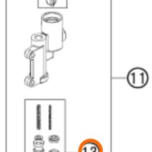 KIT DE REPARACION BOMBA DE FRENO ATV