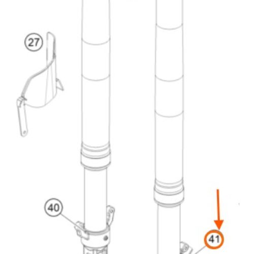 BARRA DE SUSPENSION IZQ 200/390 DUKE 12-17