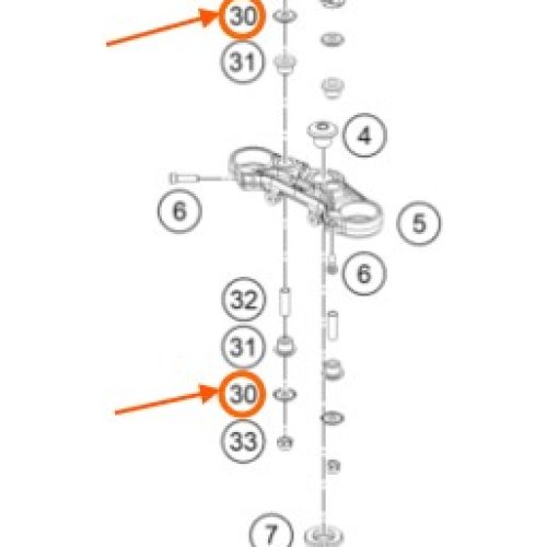 ARANDELA DE BASE DE TIMON 200-390 DUKE 12-20