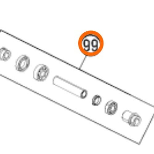 KIT DE REPARACION EJE POSTERIOR