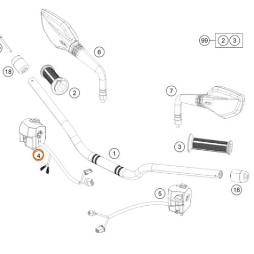 SWITCH DE ARRANQUE 200/390 DUKE 12-15