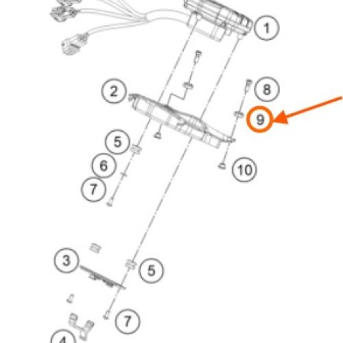 ARANDELA ESPECIAL 200 DUKE/990 ADV