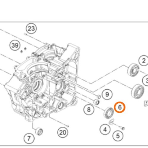 RODILLO DE SELECTOR 390 DUKE