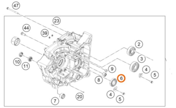 RODILLO DE SELECTOR 390 DUKE