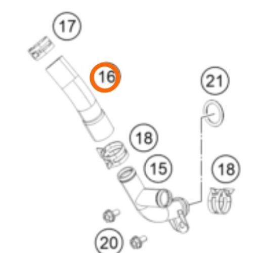 MANGUERA DE RADIADOR