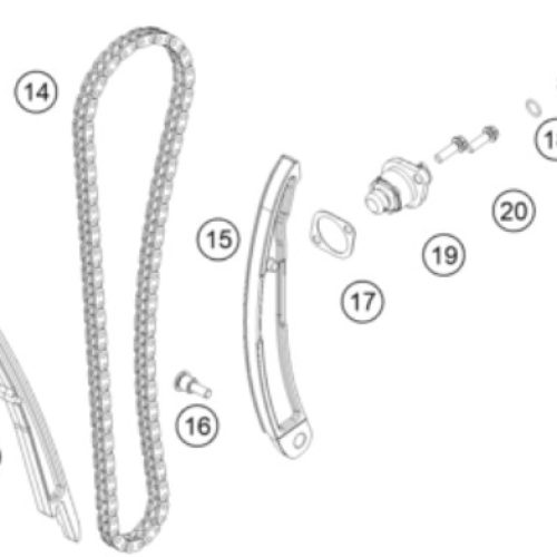 PERNO DE TENSOR CADENILLA 200/390/DUKE