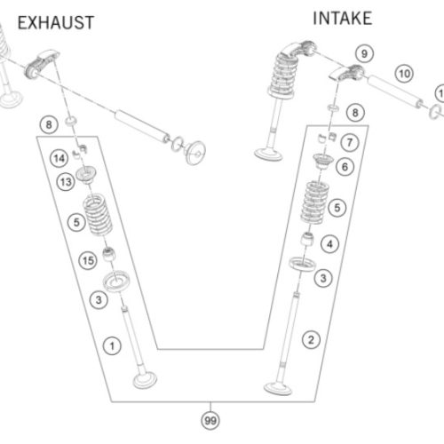 PERNO TAPON DE CABEZOTE 200/390 DUKE