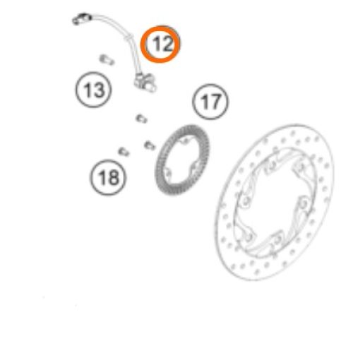 SENSOR DE ABS 390 DUKE 17-19