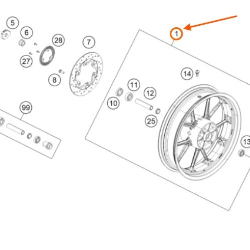 ARO POSTERIOR 17 200 DUKE 14-15