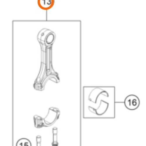 KIT DE BIELA DUKE 390 12-19