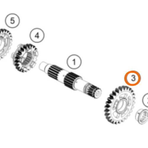 PIÑON DE 2DA EJE 2 250/390 DUKE 13-19