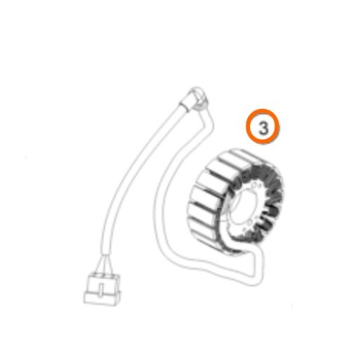 STATOR DUKE 390 13-16