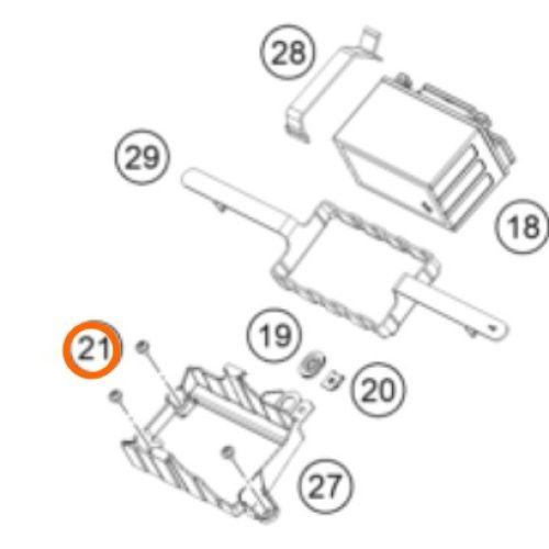 PERNO M6 DE PARABRISAS 200/390 RC